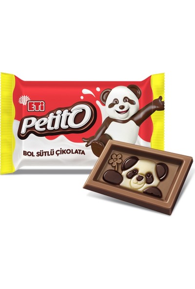 Eti Petito Bol Sütlü Çikolata 8 g x 48 Adet