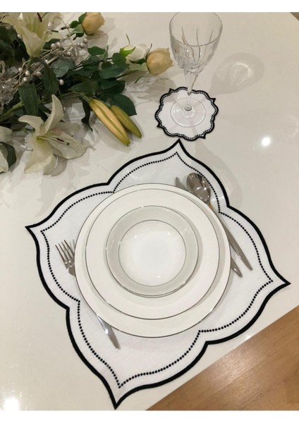 Siyah Damla Amerikan Servis & Kokteyl Peçete fiyatları