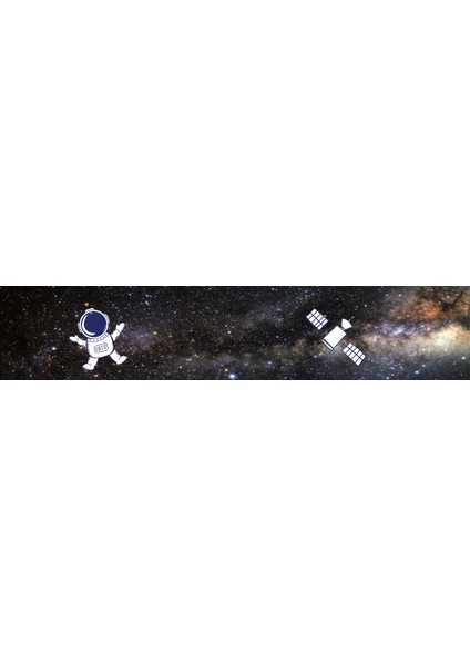 Astronotlu Space Etiketi