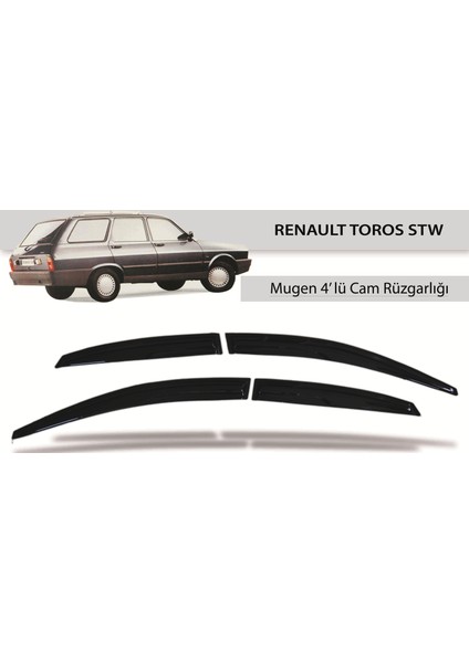 Renault Toros 12 W [72-01] Cam Rüzgarlığı