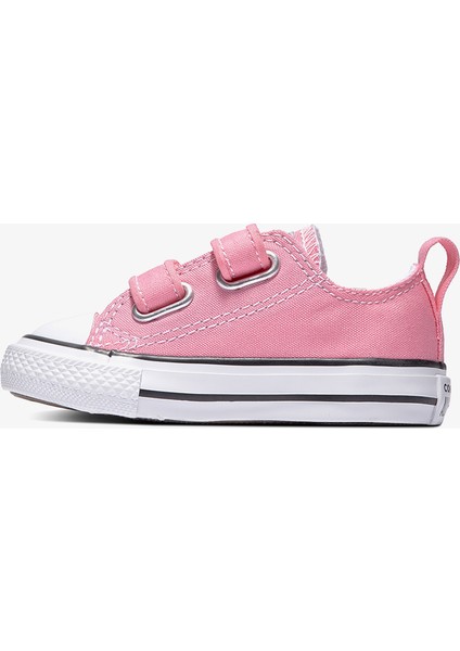 Chuck Taylor All Star 2V Hook And Loop Bebek Pembe Sneaker 709447C.650