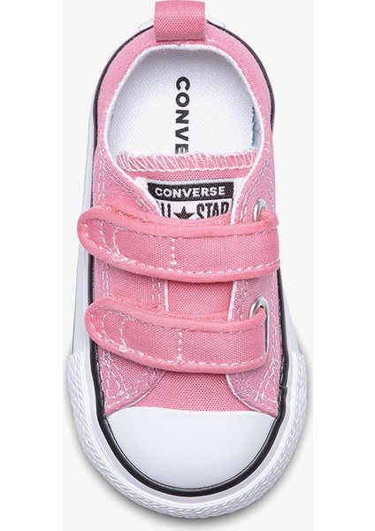 Chuck Taylor All Star 2V Hook And Loop Bebek Pembe Sneaker 709447C.650