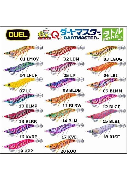 A1747 Ez-Q Dartmaster Rattle 3.5 19 gr - Blbı fiyatları