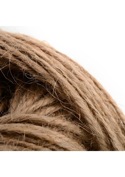 Naturel Doğal Jüt Ip Hasır Kendir Ip Hasır Ip Süsleme Ipi 100 GR-100 Metre (2mm Kalınlık) 10 Adet modelleri