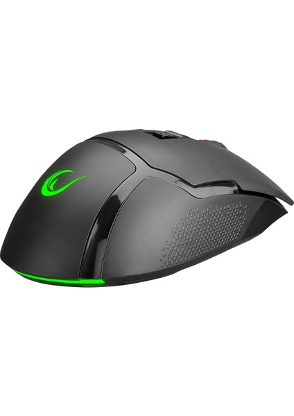 CENTAUR SMX-R13 Siyah/Kırmızı 8 Tuş Oyuncu RGB Mouse