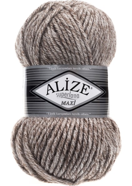 Jaspe Sütlü Kahve Alize Süperlana Maxi - 803 (5 Li Paket)