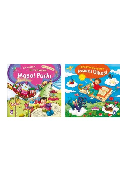 Bir Varmış Bir Yokmuş Masal Parkı - Masal Ülkesi 2 Kitap Set