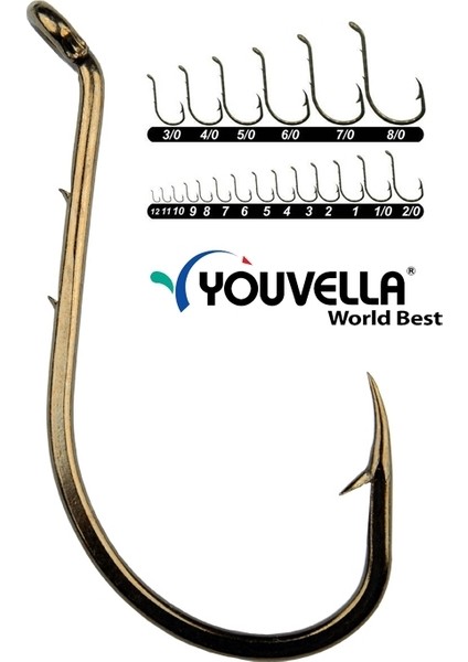 1364 (92554) Youvella 100 Lü Kutu Bronz No:2/0