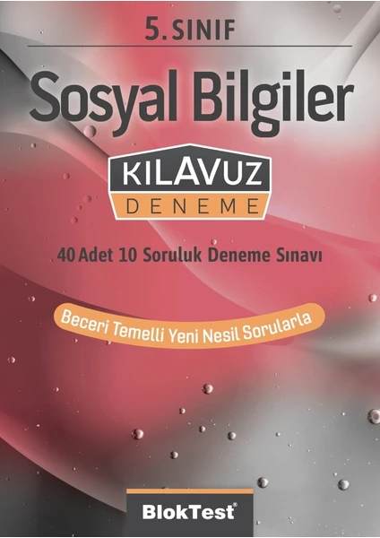 Tudem Yayınları Bloktest 5. Sınıf Sosyal Bilgiler Kılavuz Deneme