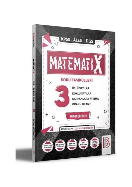KPSS ALES DGS Matematix Soru Fasikülleri 3