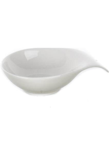 Porselen Kulplu Sosluk Std 15 x 11 cm