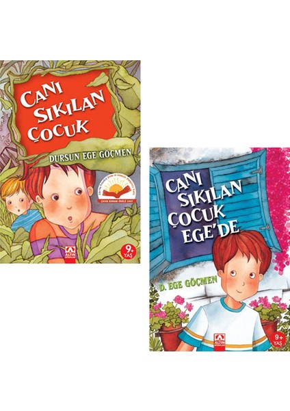 Canı Sıkılan Çocuk - Canı Sıkılan Çocuk Ege'de / 2 Kitap Takım - Ege Göçmen