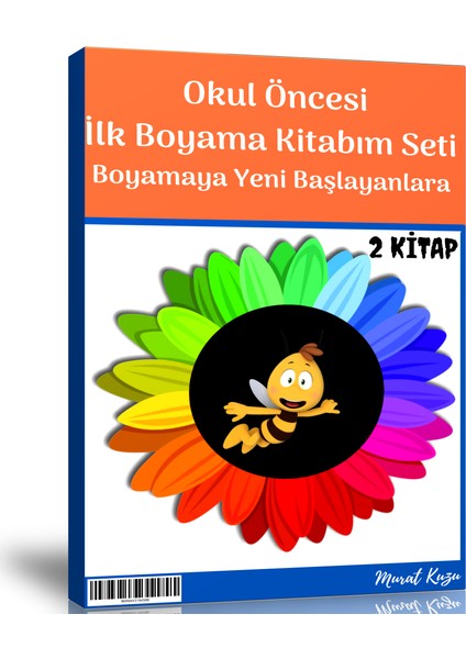 Okul Öncesi Ilk Boyama Kitabım Seti (2 Kitap)
