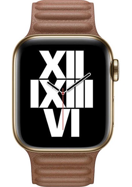 - Apple Watch 38mm - Kordon Deri Kordon KRD-34 - Kahverengi