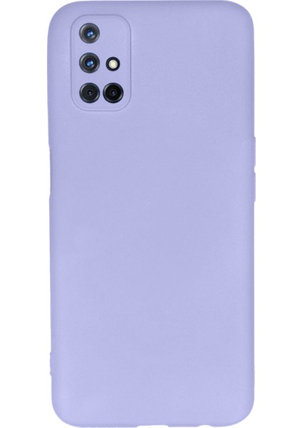 Samsung Galaxy M31S Uyumlu Nano Silikon Kılıf Lila