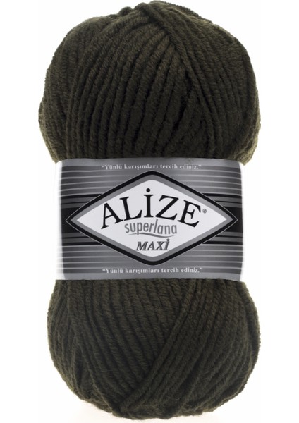 Koyu Orman Alize Süperlana Maxi - 241 (5 Li Paket)