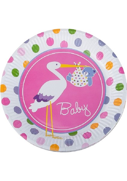 Tabak Baby Pembe 8'li