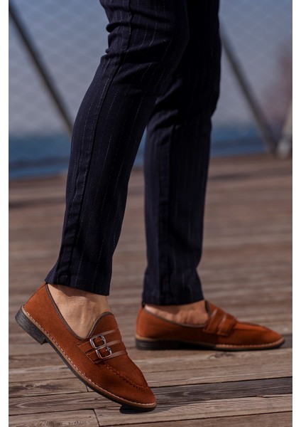 Tomms Erkek Loafer Çift Tokalı Ayakkabı BONARELLI-010