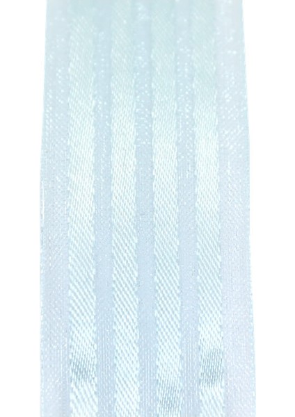 Şifon Kurdele, 4 Yollu ve Saten Çizgili, 2,50 cm x 23 mt - Mavi fırsatları