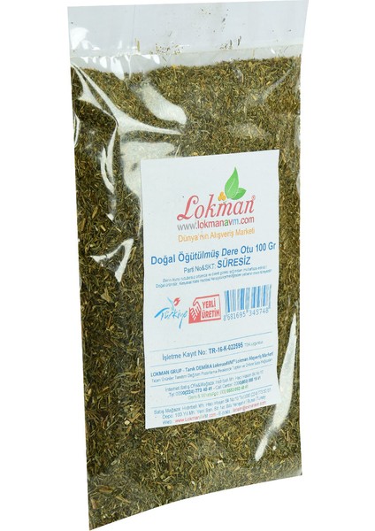 Doğal Öğütülmüş Dere Otu 100 gr Paket fırsatları