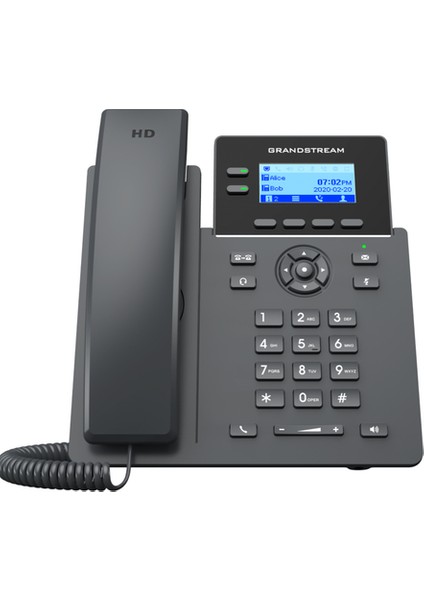 GRP2602 Ip Masaüstü Telefon Çağrı Merkezi Telefonu