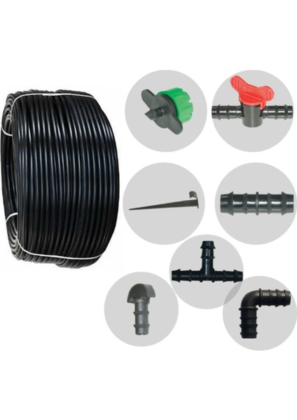 Damlama Delikli 400 Mt. (16 Mm) 33 cm