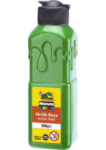 250 Gram Akrilik Boya Yeşil (NC-3013)