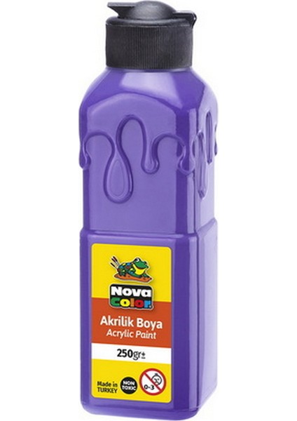 250 Gram Akrilik Boya Mor (NC-3018)