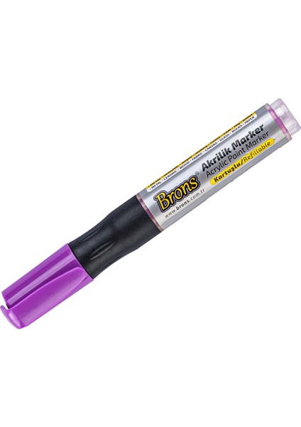 Kartuşlu Akrilik Kalemi Pembe (BR-4019)