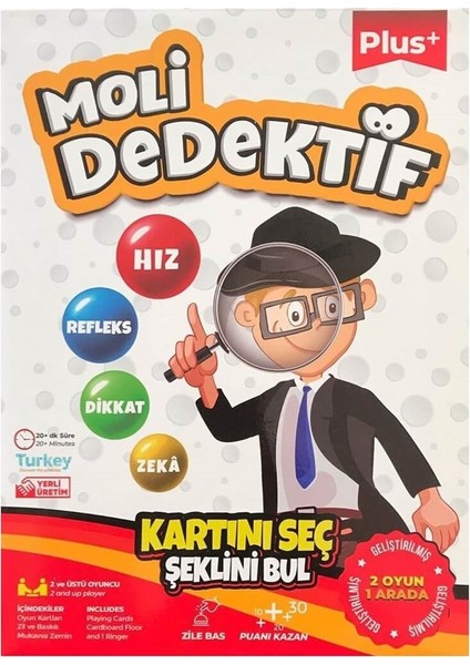 Moli Dedektif Eğitici Zeka ve Strateji Oyunu