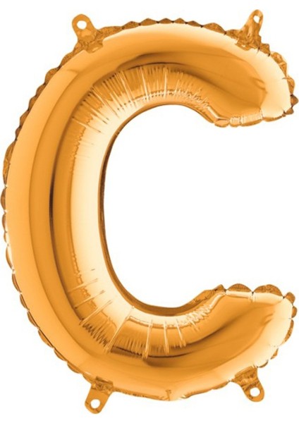Folyo Balon C Harf Gold 102CM