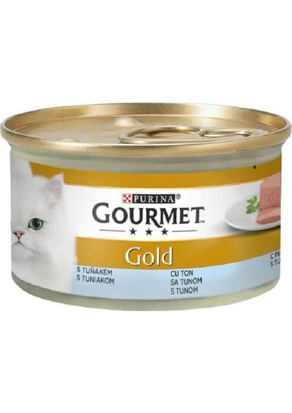 Gold Kıyılmış Ton Balıklı Kedi Konservesi 85 gr