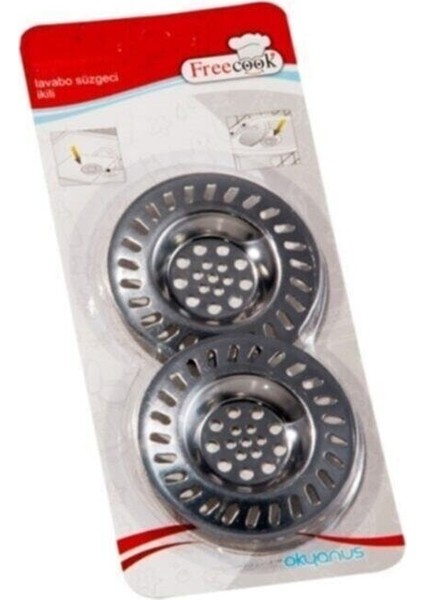 Lavabo Süzgeci 2 Adet