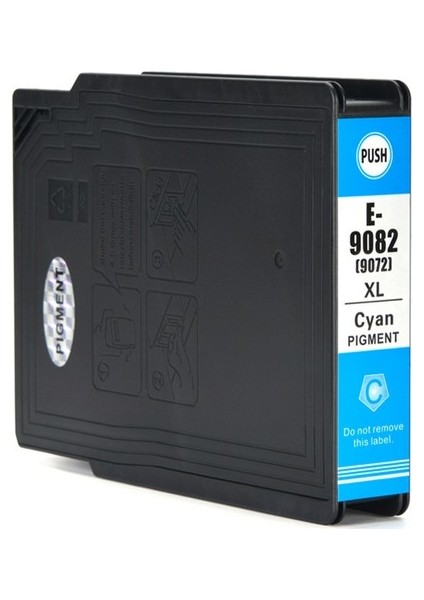 ® Workforce Pro WF-6090/6590 T9082XL/T9072 Yüksek Kapasite Mavi Muadil Kartuş 4.000 Sayfa