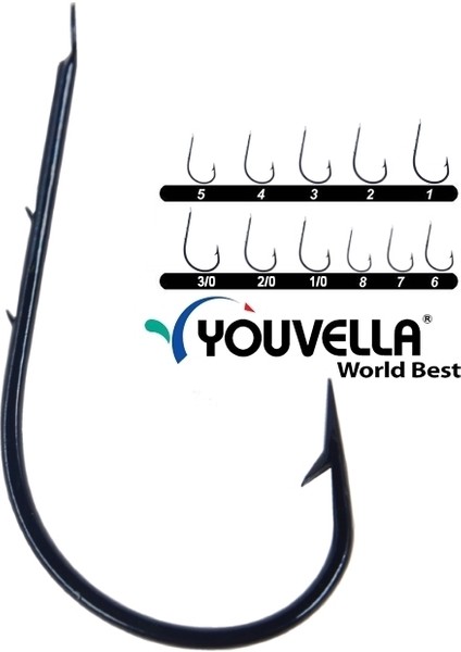 1397 (496) Youvella 100 Lü Kutu Blue No:4/0