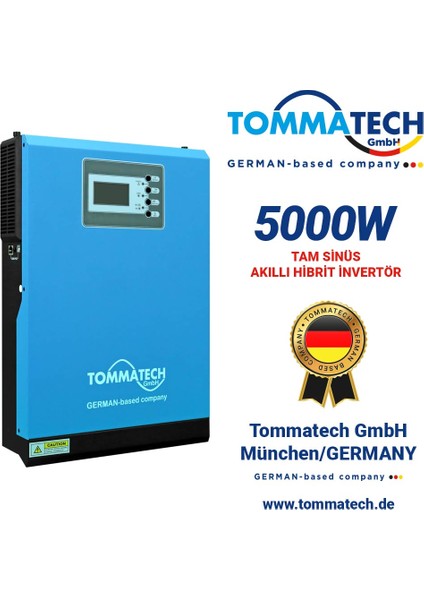 New 3k Tam Sinüs Akıllı Inverter 24V