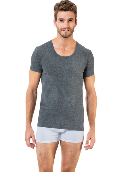 Underwear 3'lü Erkek Açık Yaka