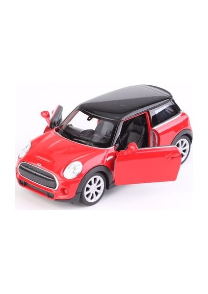 1:38 Mini Cooper New Mini Hatch Çek Bırak Model Araba Krem fiyatları