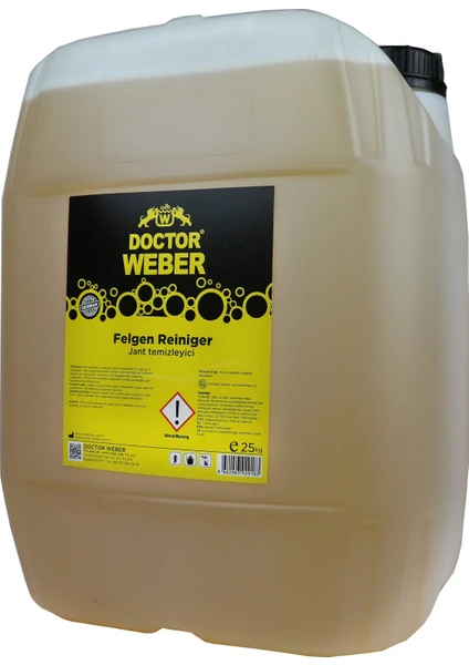 Doctor Weber Jant Temizleyici | 25 Kg.