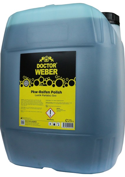 Doctor Weber Lastik Parlatıcı Sıvı | 25 Kg.