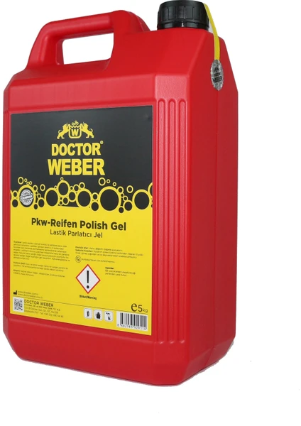 Doctor Weber Lastik Parlatıcı Jel | 5 Kg.