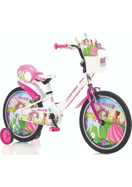 Lovely 20 Jant Pembe Çocuk Bisikleti