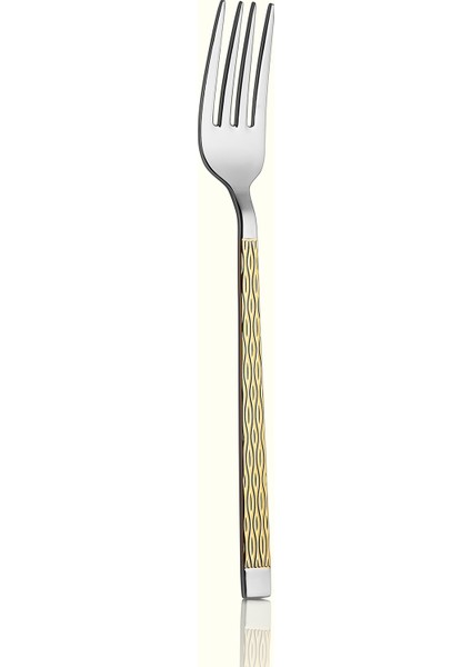 Pera Gold 6 Adet Yemek Çatalı 18/10 Paslanmaz Çelik 3 mm