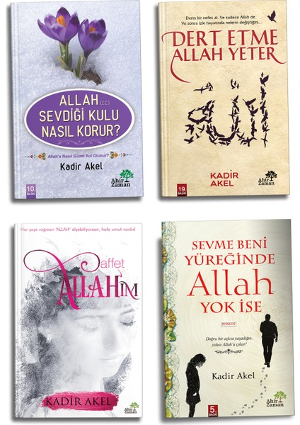 Kadir Akel Seti (4 Kitap) - Kadir Akel