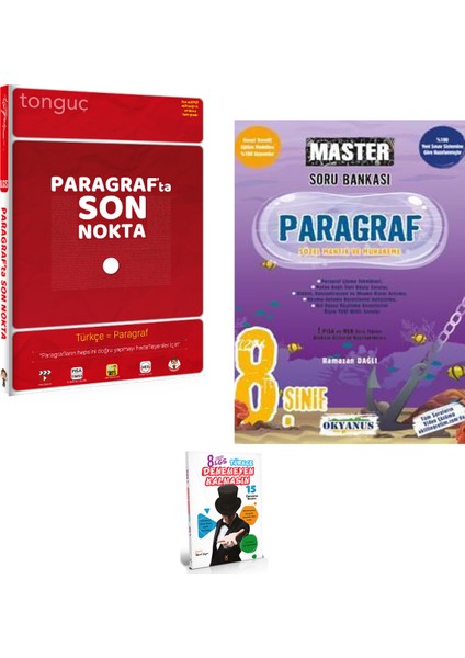 LGS Paragrafon ve Okyanus Master Paragraf Soru Bankası -15 Deneme