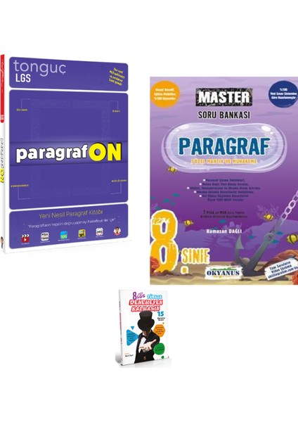 LGS Paragrafta Son Nokta ve Okyanus Master Paragraf Soru Bankası -15 Deneme
