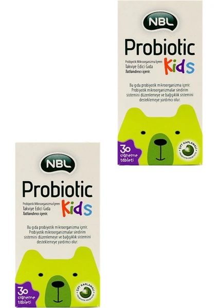 Probiotic Kids 30 Tablet 2'li