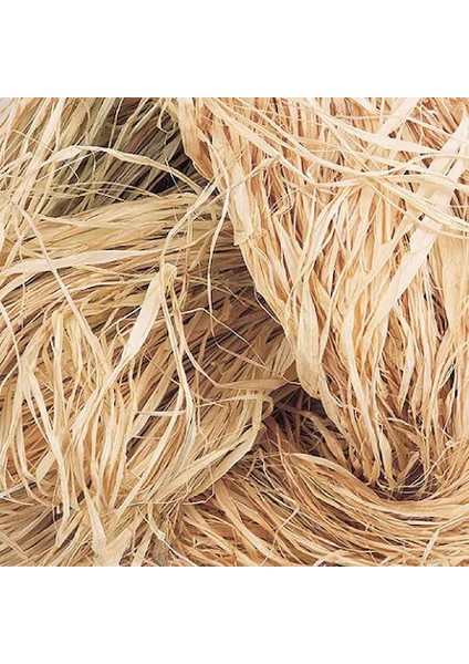 250 Gram Doğal Rafya Muz Saman Lifi Ipi Süsleme Natural Iplik modelleri