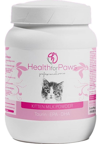 HFP Kitten Milk Yavru Kedi Süt Tozu 250 Gr