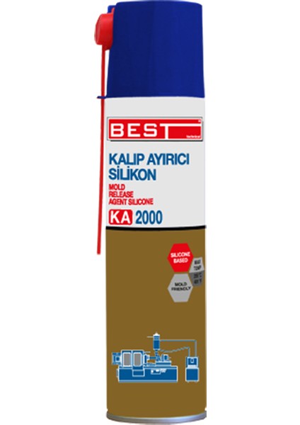 Ka 2000 Kalıp Ayırıcı Silikon Sprey 400 ml